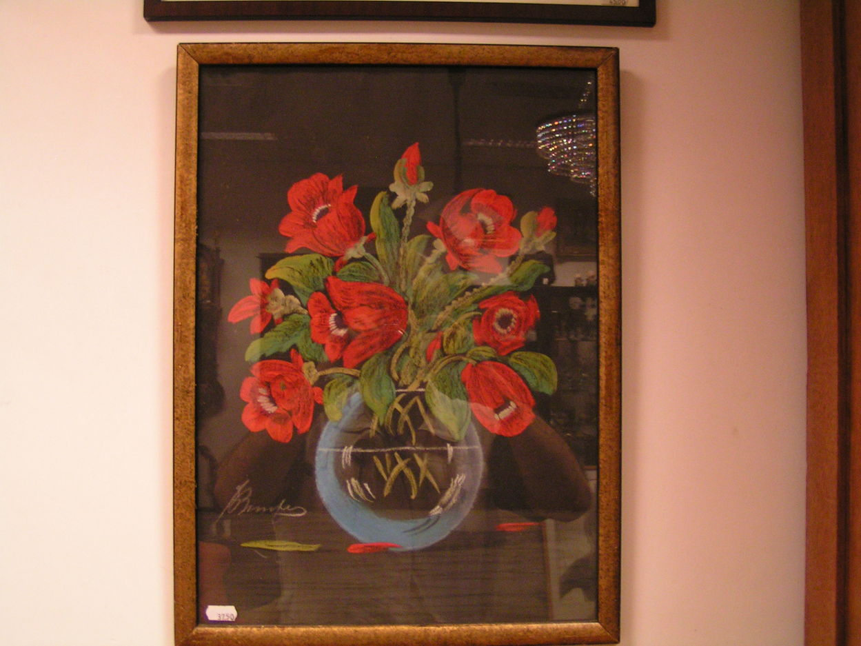 artikelnr. 00223 Aquarel Stilleven Bloemen in Vaas: prijs 35 euro 
52 x 38 cm

gesigneerd: FrBins
Keywords: aquarel stilleven bloemen vaas