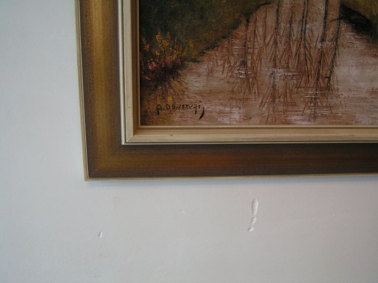 artikelnr. 1602038 Schilderij op Doek en Olieverf met zeer Mooie Lijst in zeer Goede Staat. prijs €295,- euro
Afm B 62 H 70 cm
